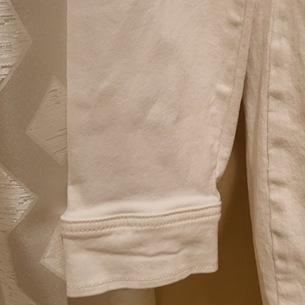 Sanctuary Jessa Tied Denim Jacket off white Size Medium New With Tags - Picture 7 of 11